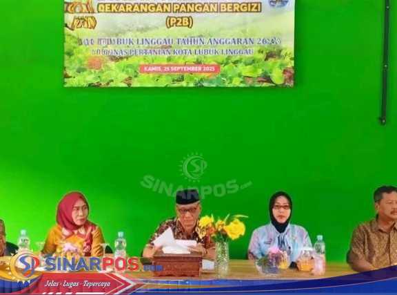 Wakil Wali Kota Buka Bimtek Perkarangan Pangan Bergizi di Lubuk Linggau