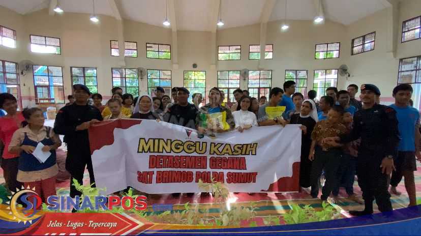 Minggu Kasih: Sentuhan Humanis Brimob Polda Sumut Hadirkan Senyum di Panti Asuhan Minggu Kasih: Sentuhan Humanis Brimob Polda Sumut Hadirkan Senyum di Panti Asuhan