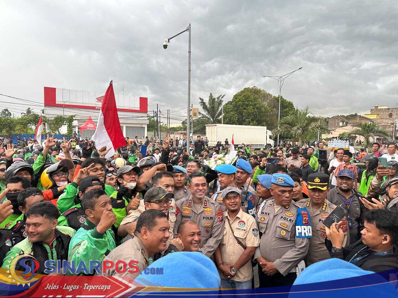 Aksi Solidaritas GODAMS di Polda Sumut Berjalan Damai, Kapolda Sampaikan Duka dan Harapan Persatuan