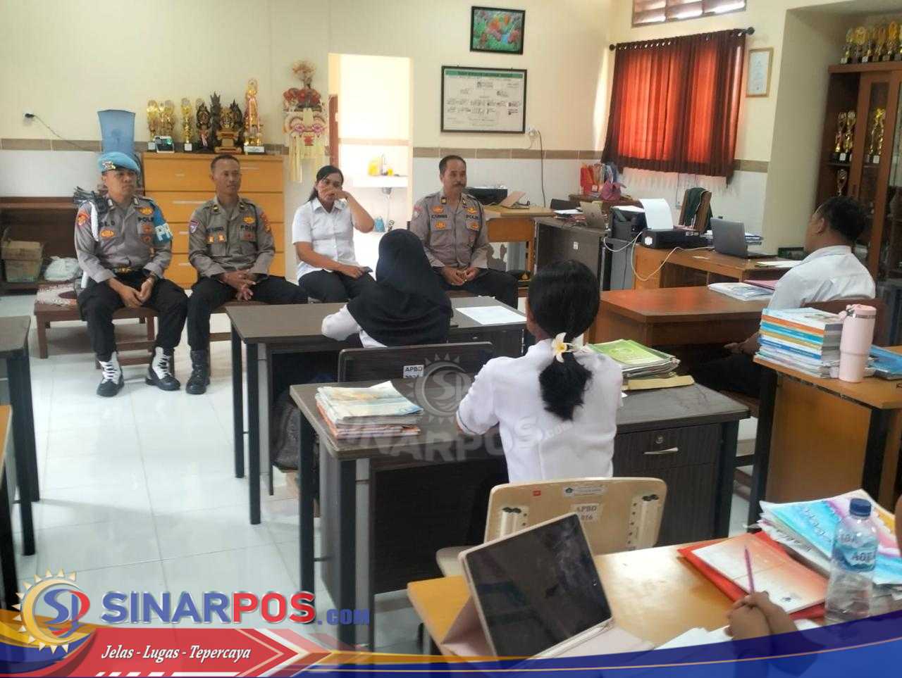 Bangun Sinergi dengan Dunia Pendidikan, Jumat Curhat Polres Badung di SDN 4 Sading Bangun Sinergi dengan Dunia Pendidikan, Jumat Curhat Polres Badung di SDN 4 Sading
