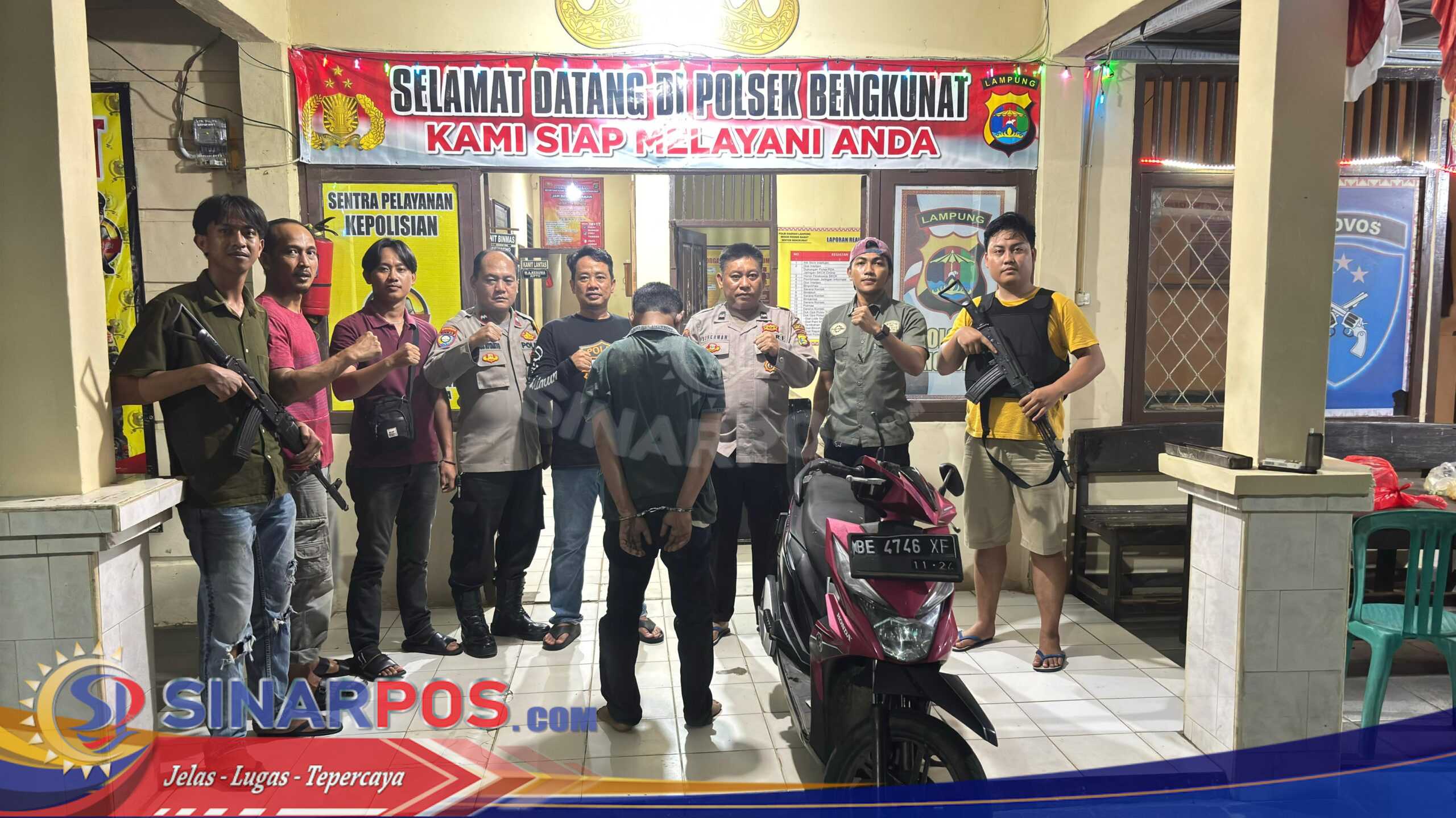 Unit Reskrim Polsek Bengkunat Berhasil Ungkap Kasus Pencurian dengan Pemberatan