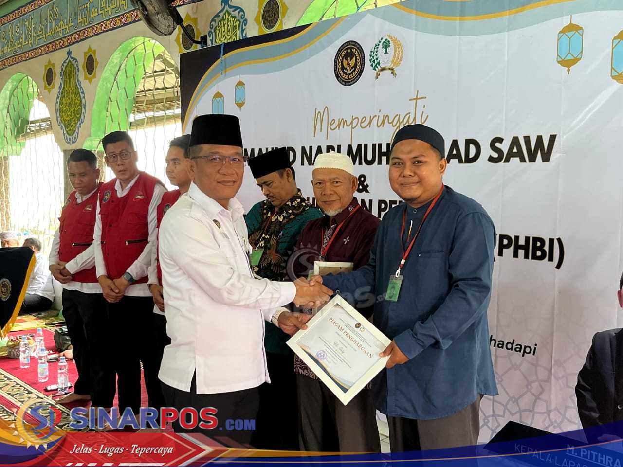 Lapas Kelas 1 Palembang Gelar Peringatan Maulid Nabi Muhammad SAW
