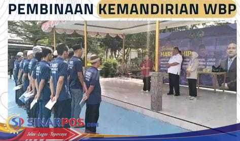 Wujud Pembinaan Produktif, Lapas Kelas I Palembang Latih WBP Keterampilan Kuliner