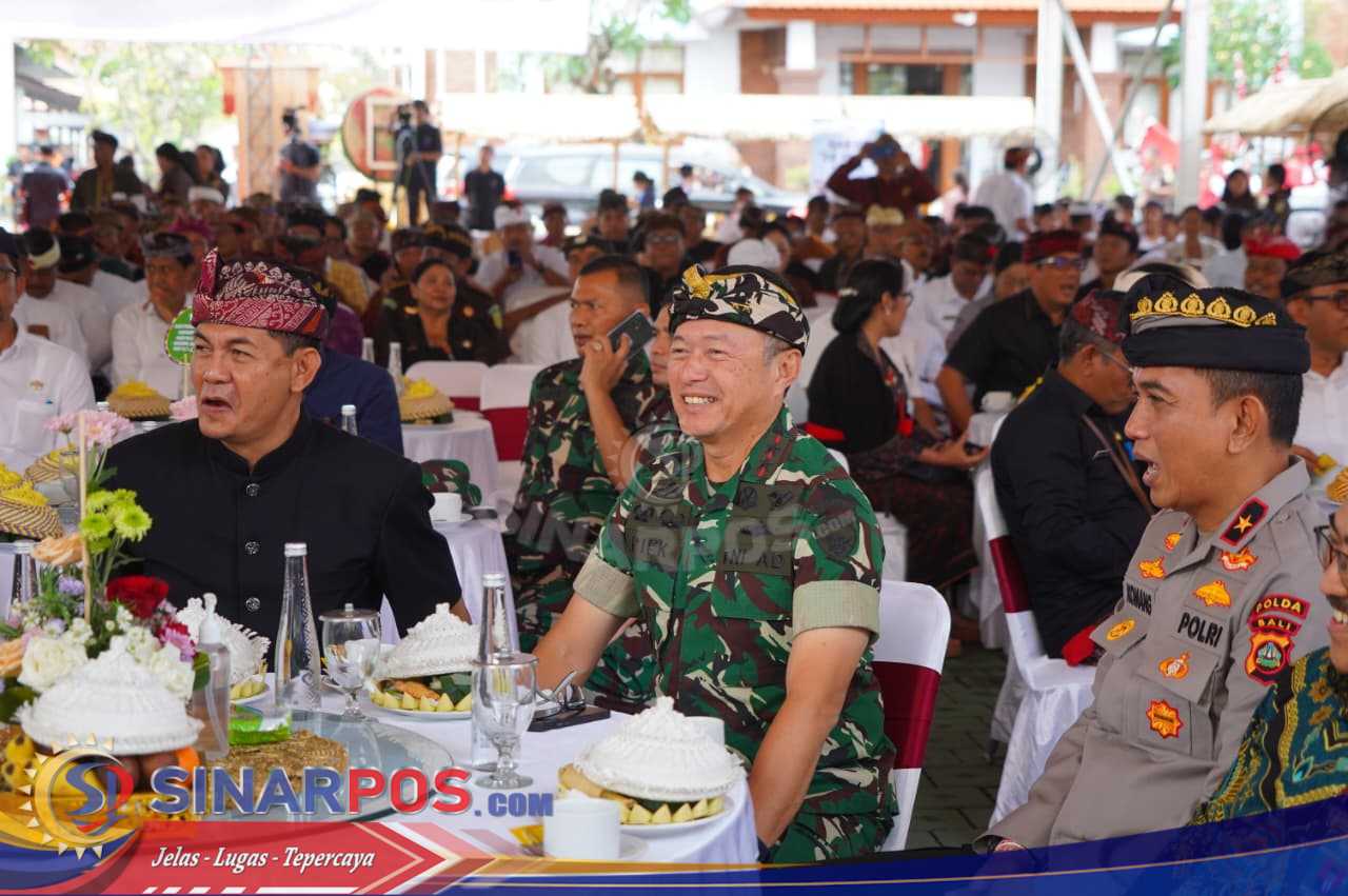 Pangdam IX/Udayana Hadiri Peluncuran Program “Jaga Desa” di Kejati Bali