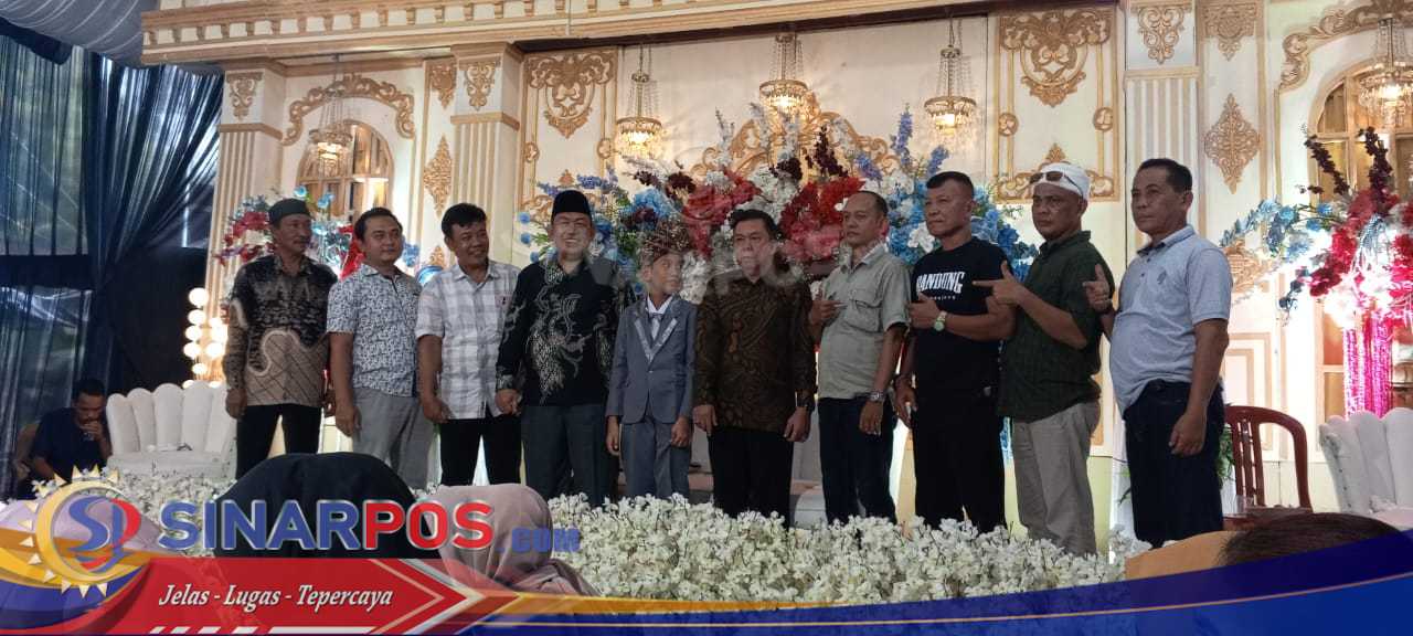 Meriah !! Syukuran Khitanan Putra Kakon Teba Dihadiri Beberapa Pejabat Daerah