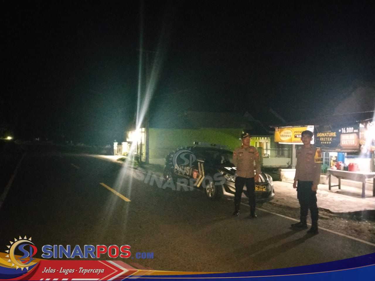 Polsek Pesisir Selatan Gelar Patroli Hunting di Wilayah Hukum, Antisipasi 3C dan Penyalahgunaan Narkoba