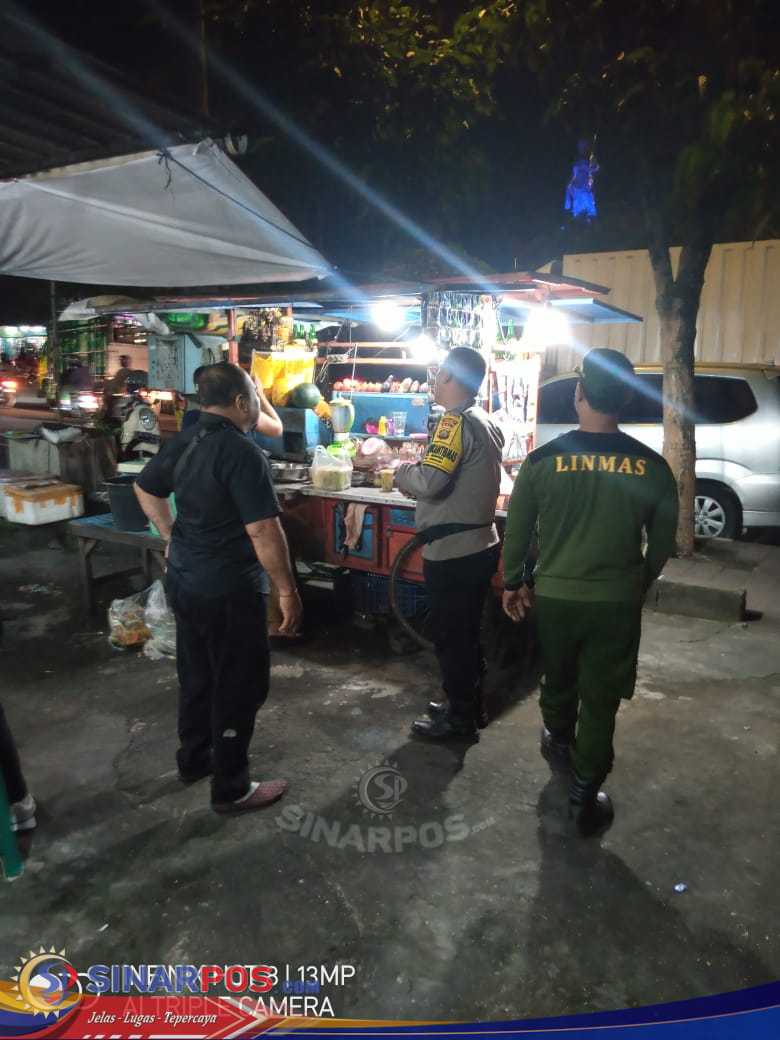 Bhabinkamtibmas Kelurahan Sempidi Kolaborasi dengan Linmas Laksanakan Patroli Wilayah