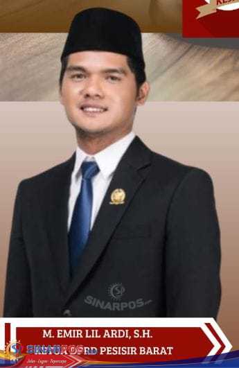 Media Sinarpos.com Mengucapkan Selamat Ulang Tahun Kepada Ketua DPRD Pesibar M.Emir Lil Ardi, S.H.