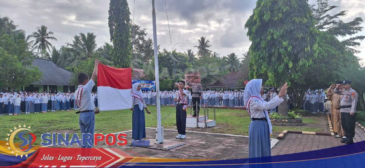 Polsek Pesisir Selatan Berikan Edukasi Bahaya Kenakalan Remaja dan Bullying di Lingkungan Sekolah