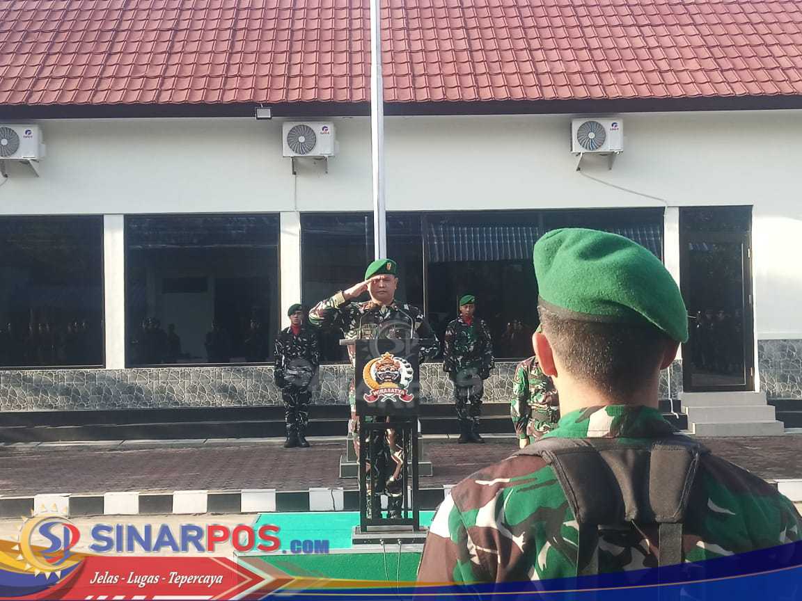 Kodim 1617/ Jembrana, Gelar Upacara Gabungan “Dandim Tekankan Sinergi dan Siap Siaga