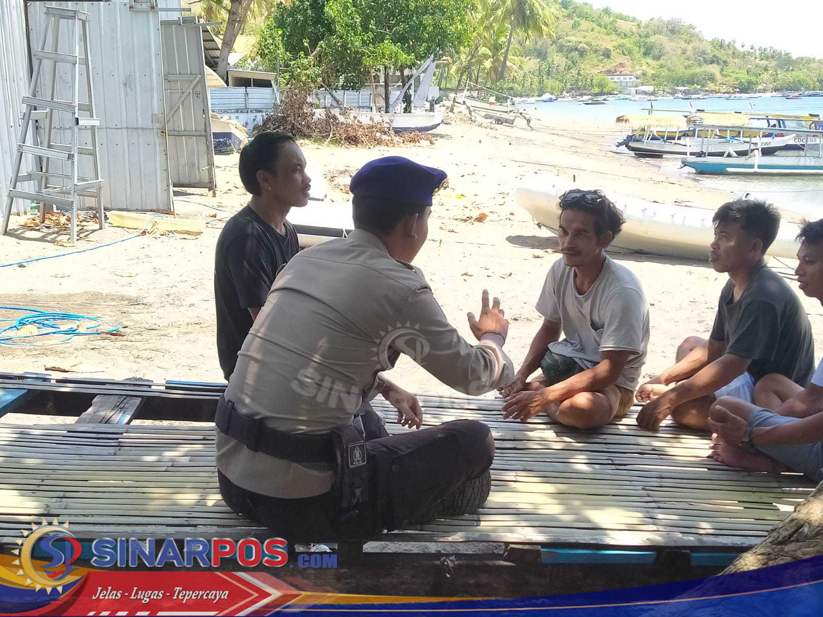 Polairud Polda NTB Perkuat Keselamatan dan Kemanusiaan di Laut Lombok Utara.