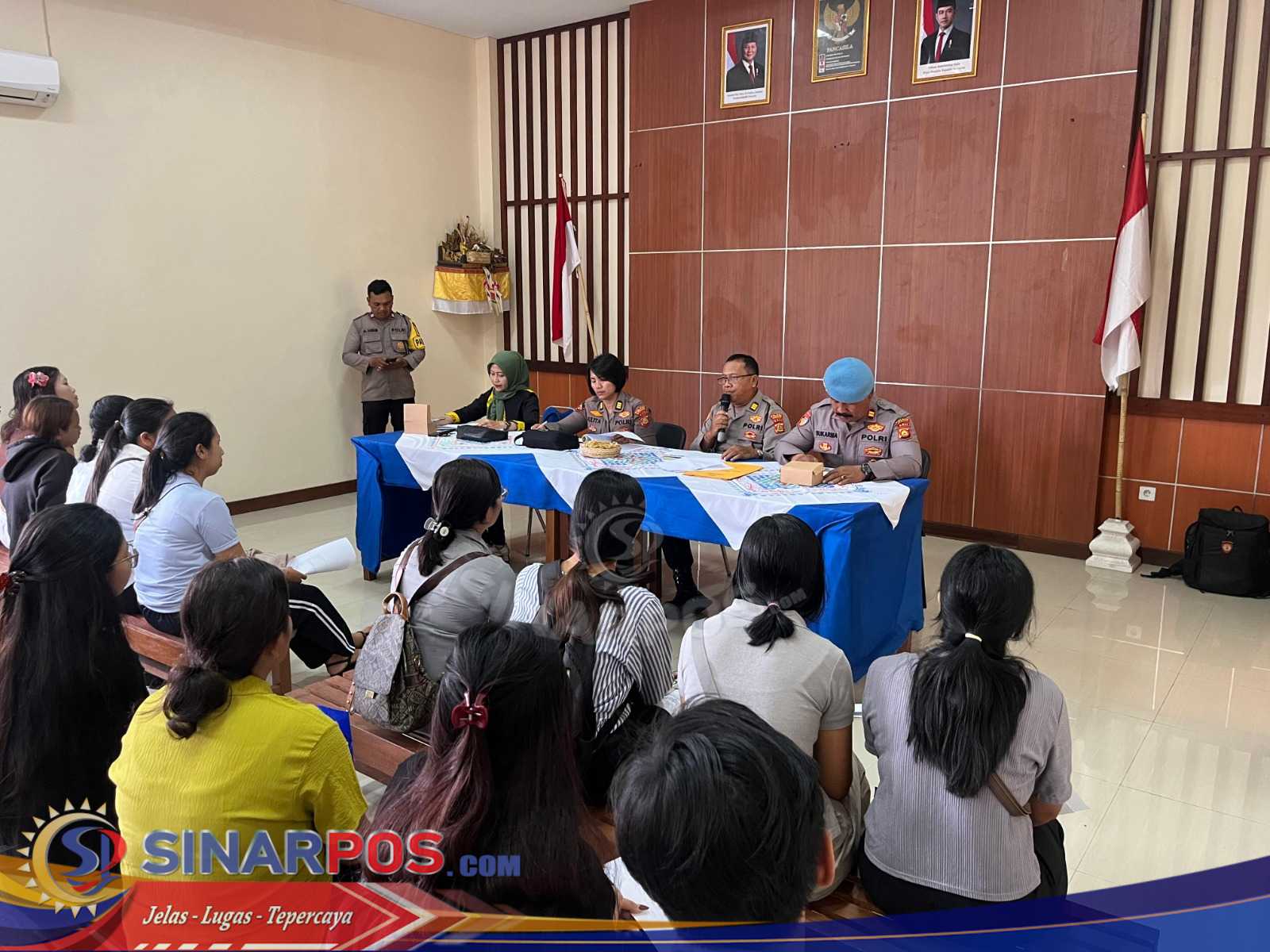 Makanan Sehat Anak Kuat, Sinergi Polres Badung dan Sekolah Lewat Sosialisasi MBG