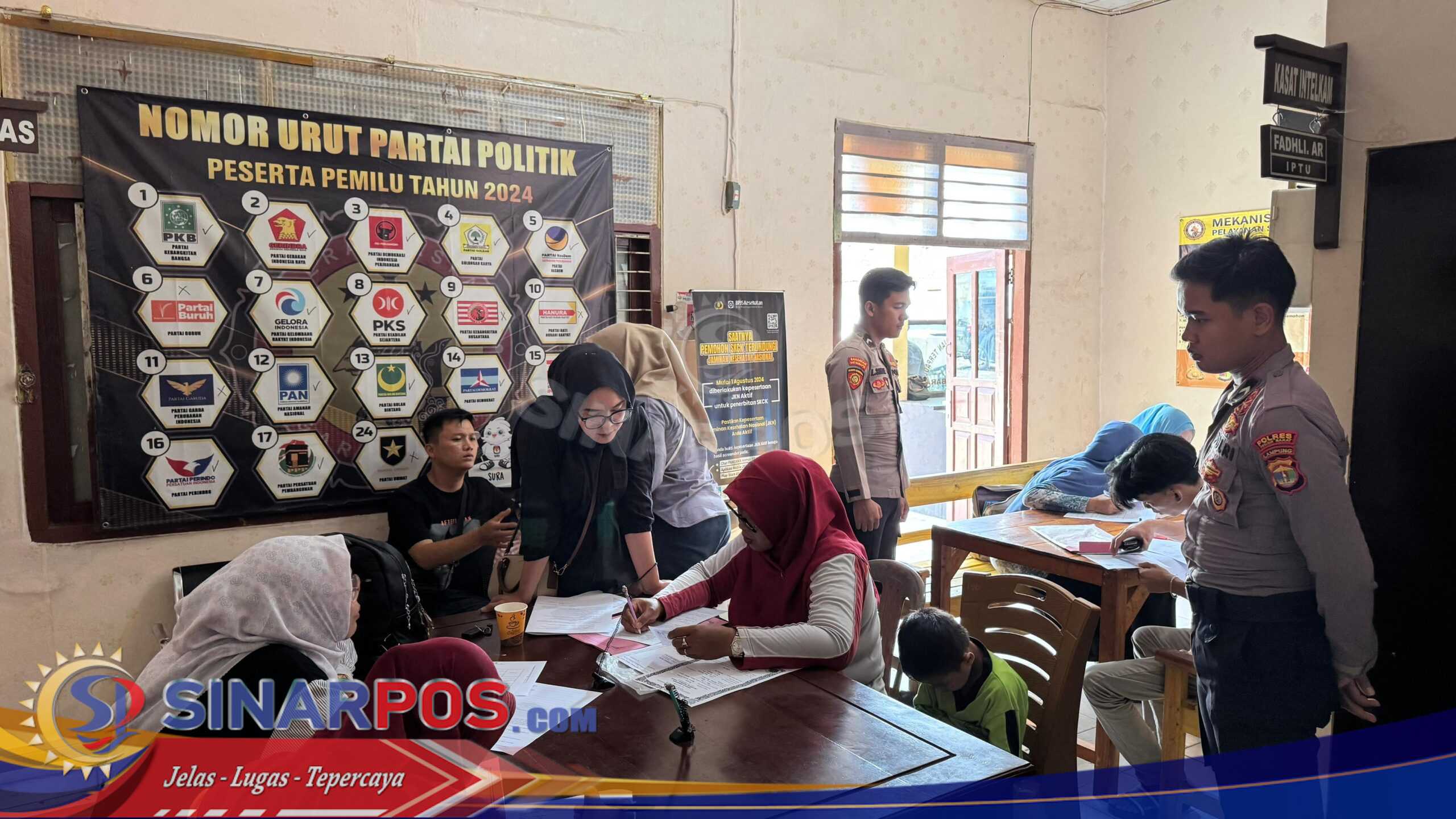 Polres Pesisir Barat Pastikan Berikan Layanan Terbaik, Pembuatan SKCK Membludak