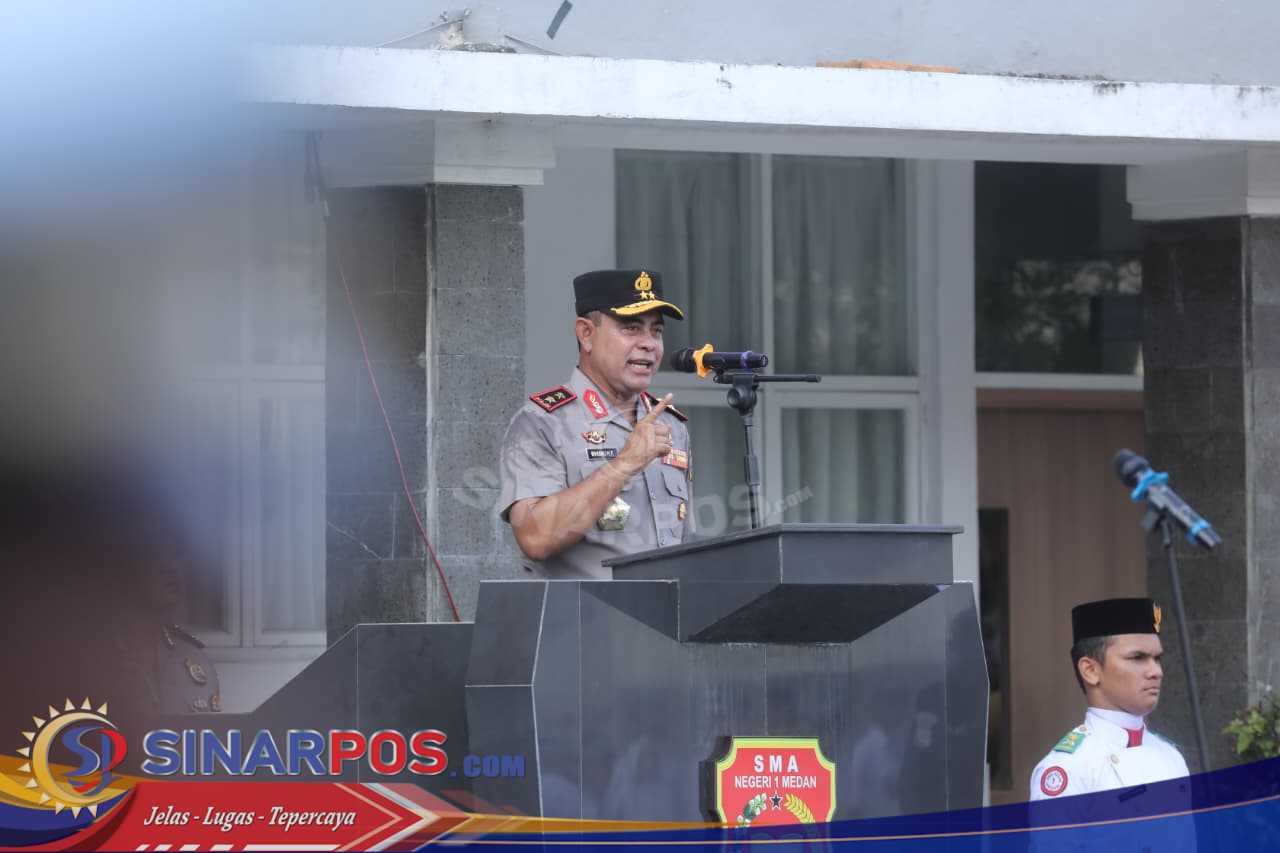 Generasi Muda Harapan Bangsa, Kapolda Sumut Motivasi Siswa SMA Negeri 1 Medan