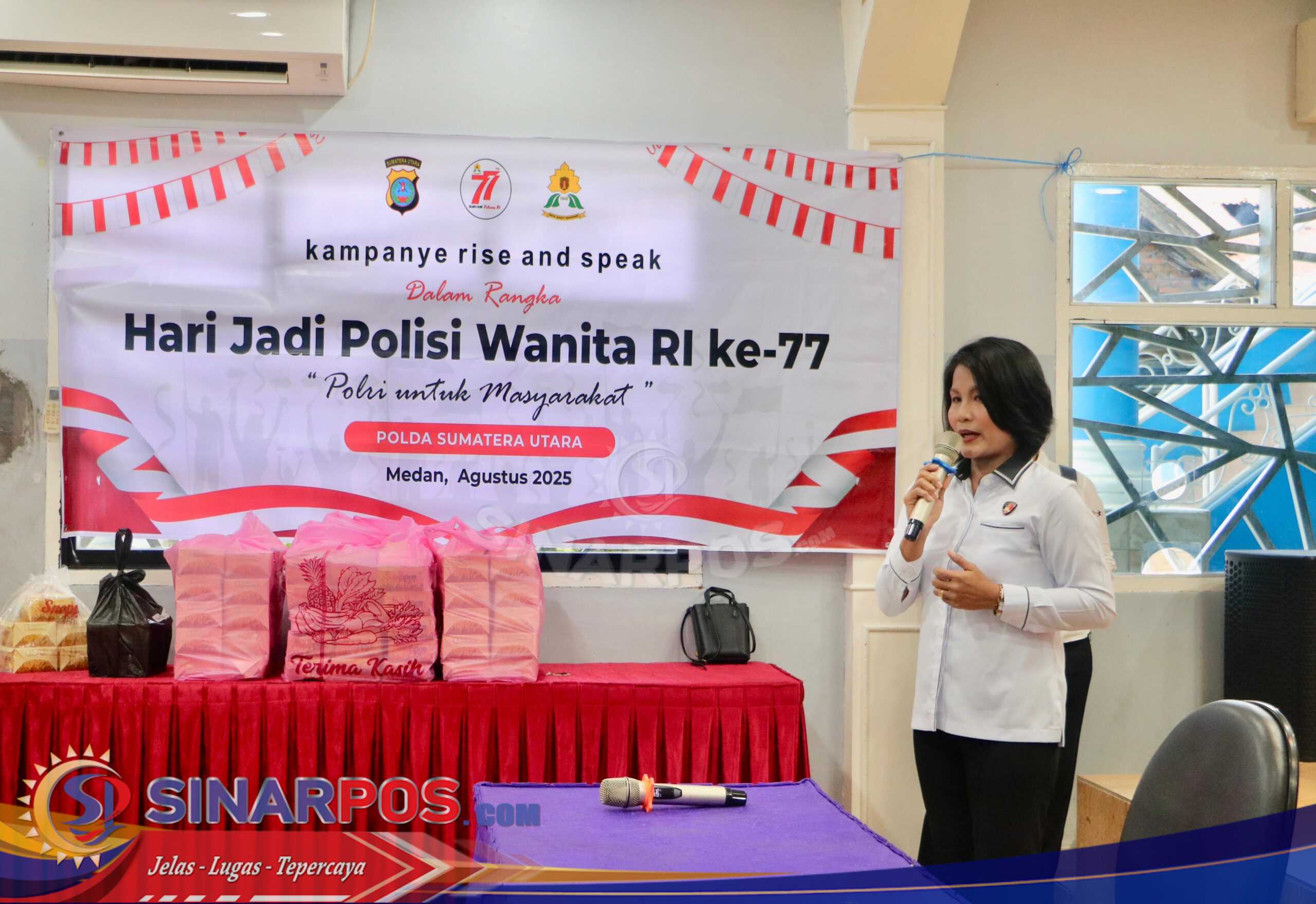 HUT Polwan ke 77, Polwan Polda Sumut Gelar Dialog “Rise and Speak” di Dua Sekolah HUT Polwan ke 77, Polwan Polda Sumut Gelar Dialog “Rise and Speak” di Dua Sekolah