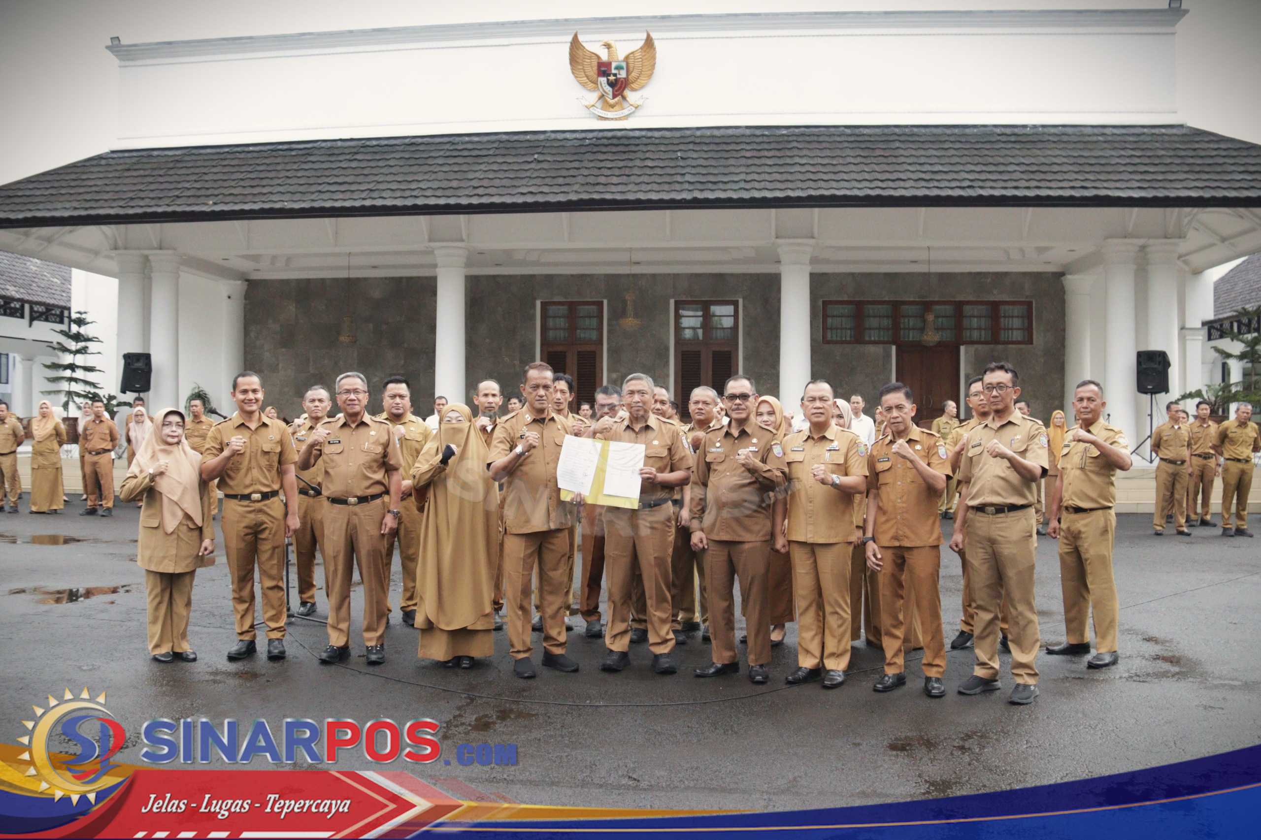 Sekda Ciamis Tegaskan Komitmen ASN: Bangga Membangun Bangsa dengan Budaya Kerja BerAKHLAK