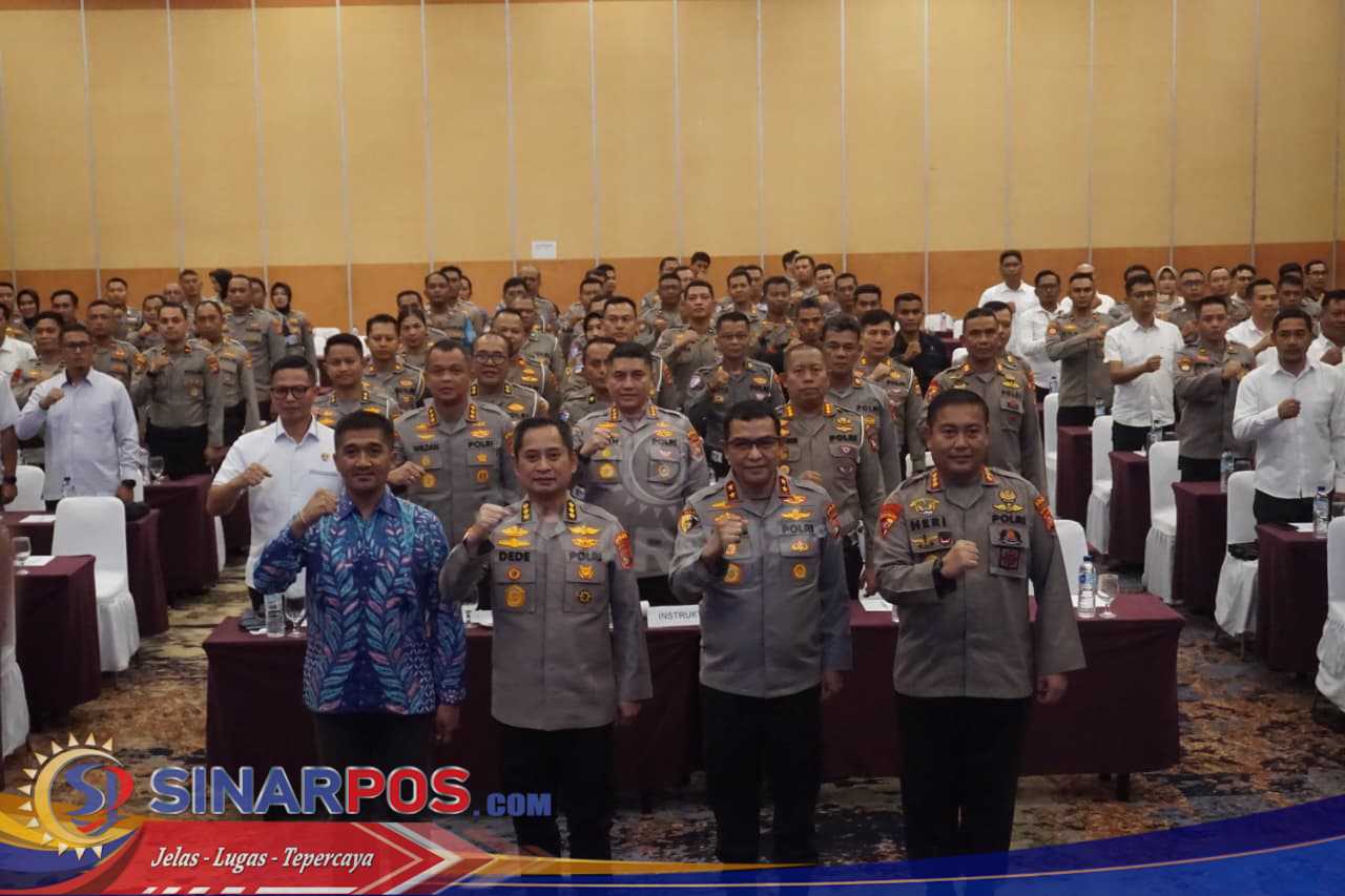 Dalam Rangka Ops Mandalika Rinjani 2025, Polda NTB Gelar Latpraops dan TWG