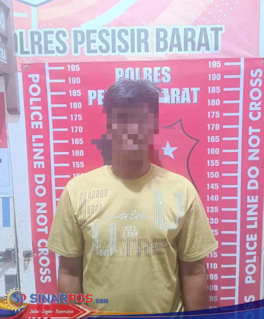 Satreskrim Polres Pesisir Barat Berhasil Amankan Pemilik Dua Pucuk Senjata Api Rakitan 