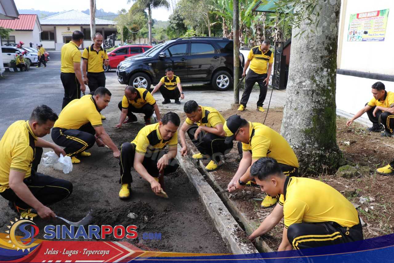 Polres Lambar Gelar Aksi Bersih-Bersih Serentak Peringati World Cleanup Day 2025
