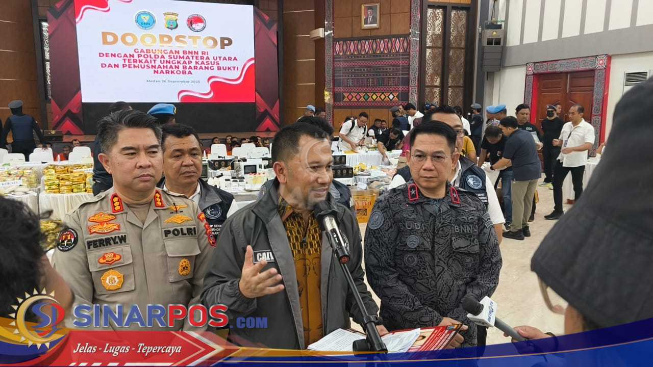Polda Sumut Perkuat Pengawasan Narkoba di Lima Kecamatan, Puluhan Kasus Berhasil Diungkap