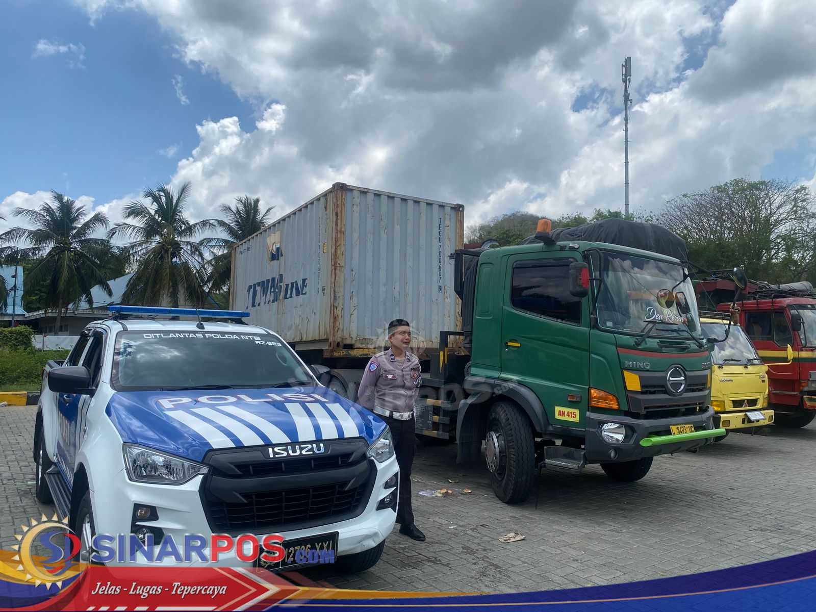 Polda NTB Pastikan Mobilisasi Logistik MotoGP Mandalika Berjalan Aman dan Lancar