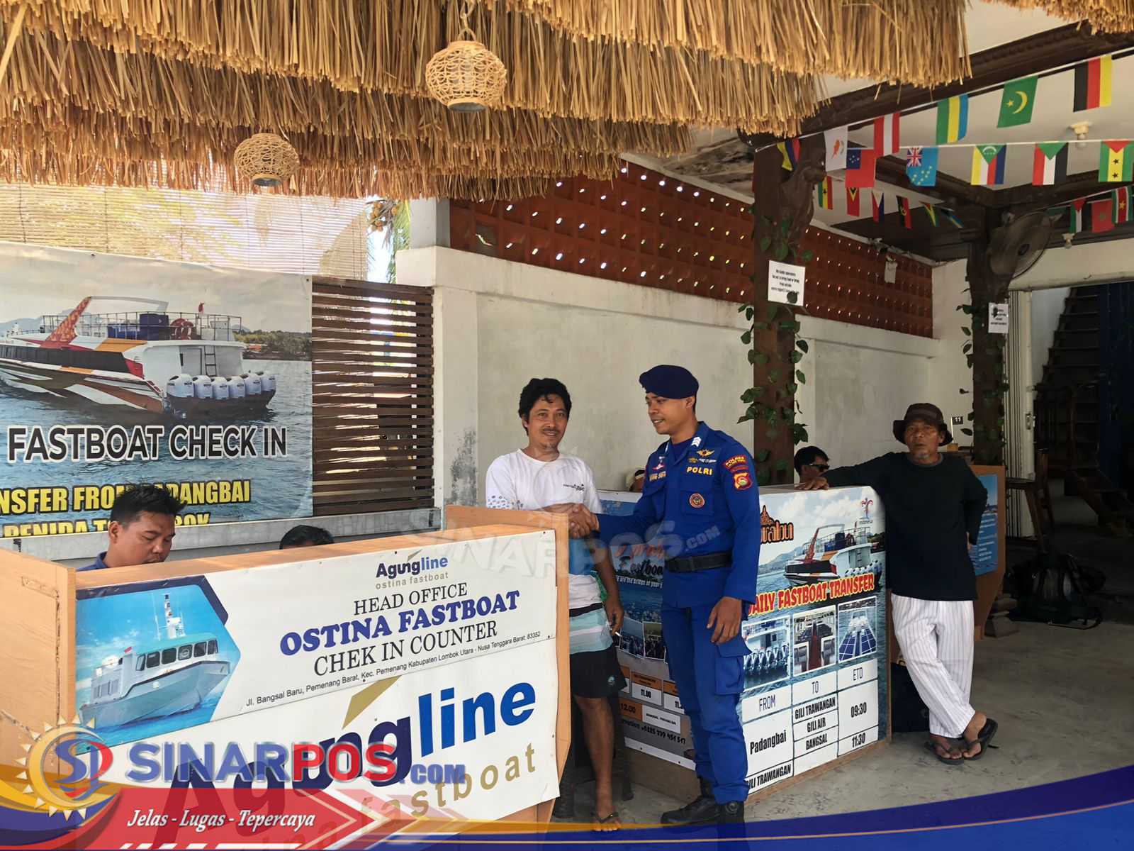 Amankan MotoGP, Polairud Polres Lombok Utara Perketat Jalur Laut
