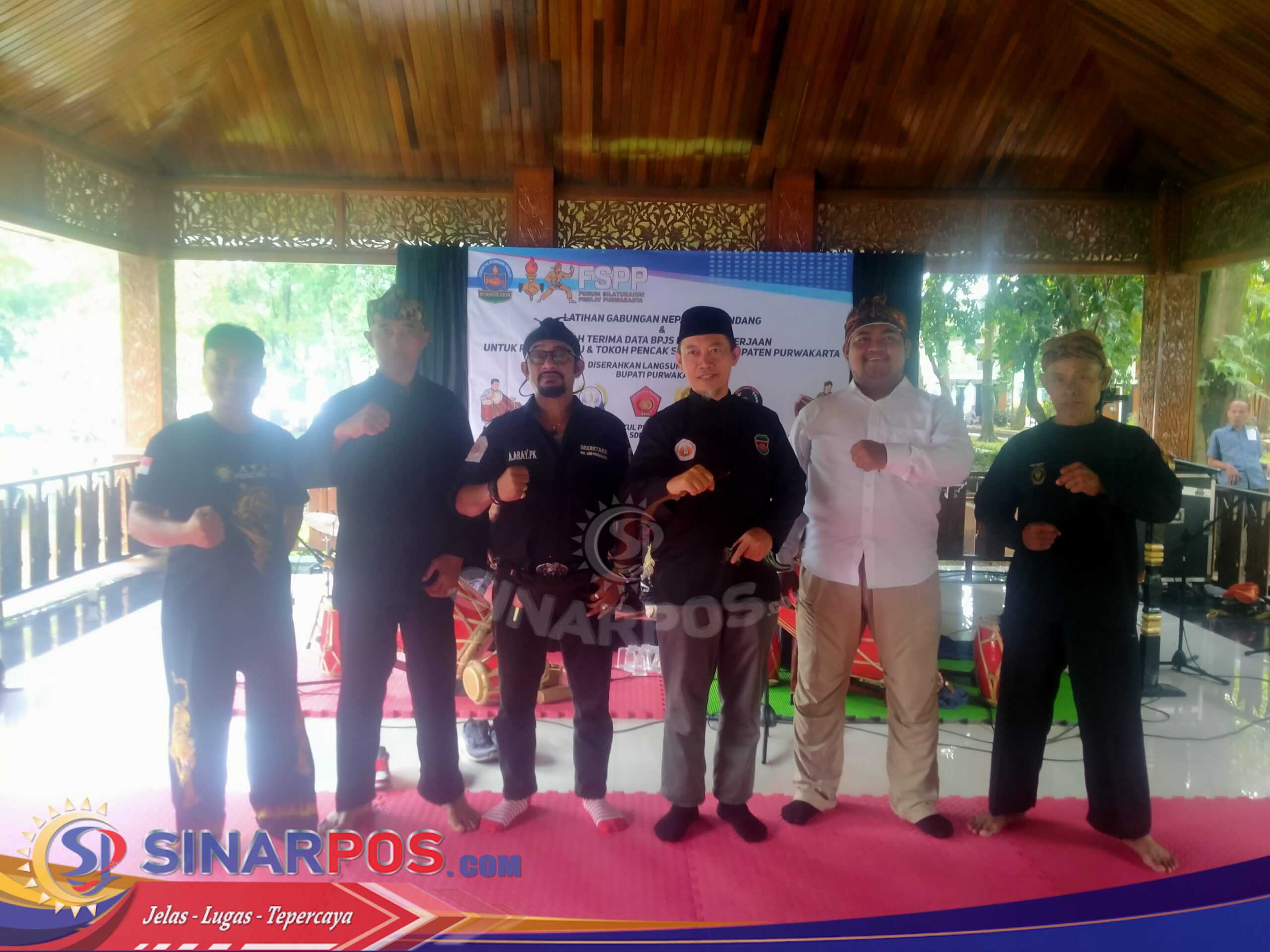 Empat Perguruan Silat Purwakarta Latihan gabungan