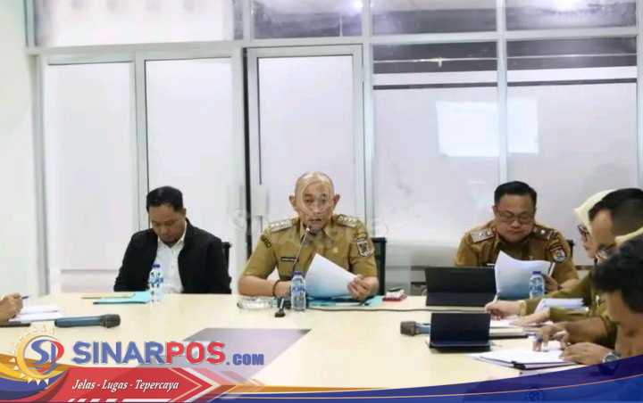 Wali Kota Pimpin Rapat Teknis Pengendalian Inflasi di Kota Lubuk Linggau