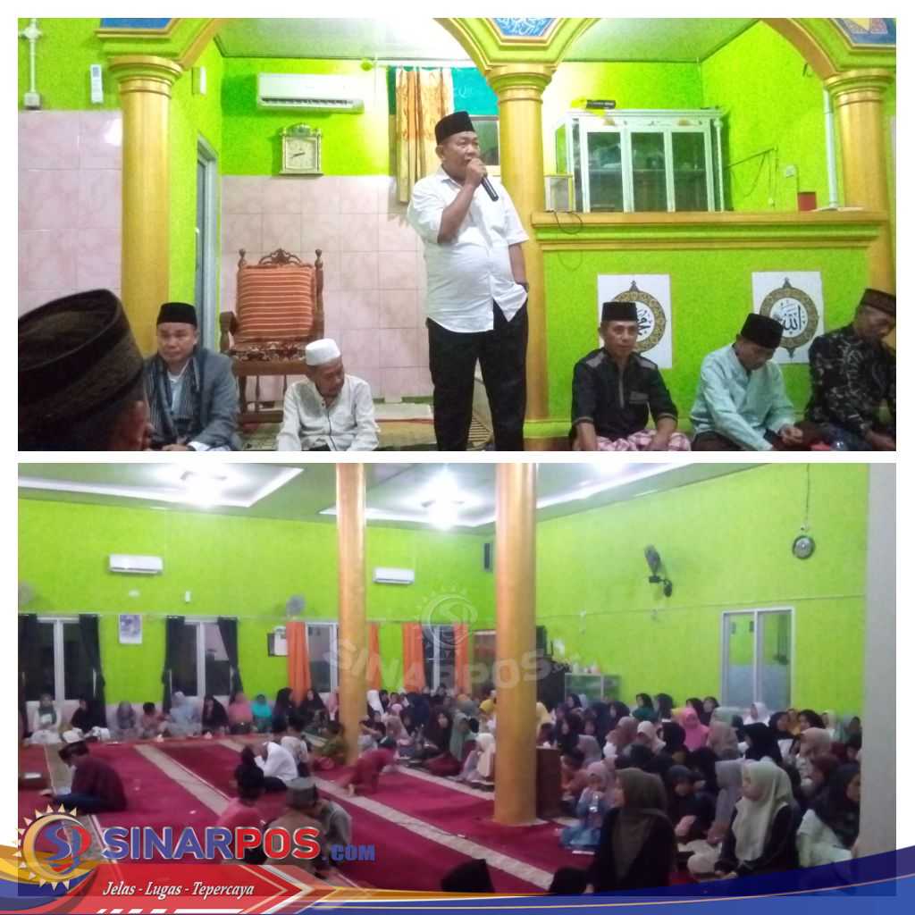 Pekon Teba Gelar Peringatan Maulid Nabi Muhammad Saw, Undang Ustadz ALYADI