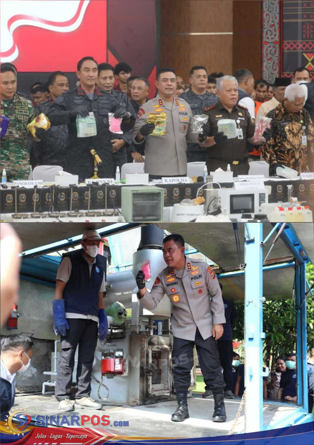 Polda Sumut Musnahkan Barang Bukti Narkoba Dengan Nilai Fantastis, Selamatkan Lebih dari Jutaan Jiwa