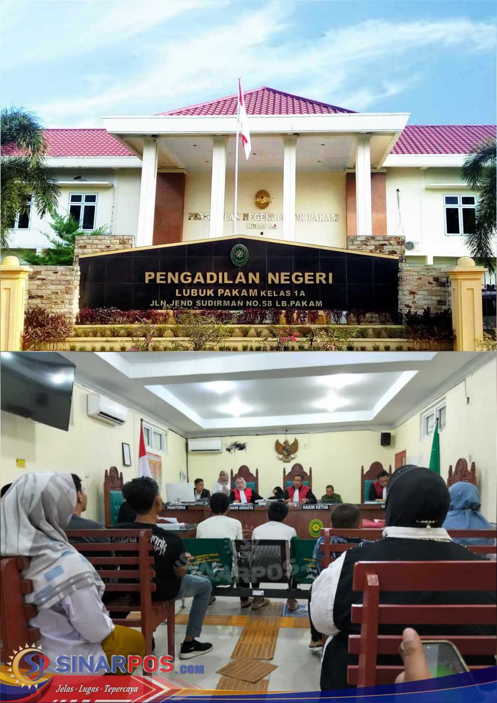 PN Lubuk Pakam Gelar Sidang Hadirkan Saksi Terdakwa Terkait Dugaan Pencurian di Desa Pematang Biara Kecamatan Pantai Labu