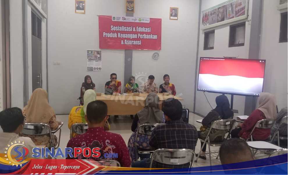 Pemkab Sumenep Gelar Sosialisasi dan Edukasi Produk Keuangan Perbankan dan Asuransi Bagi Para UMKM