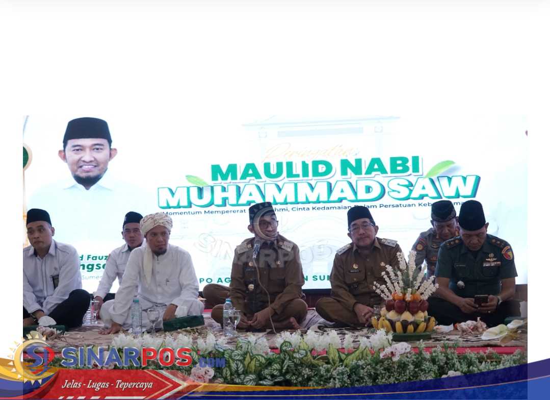 Pemkab Sumenep Selenggarakan Peringatan Maulid Nabi Muhammad SAW 1447 H / 2025 M