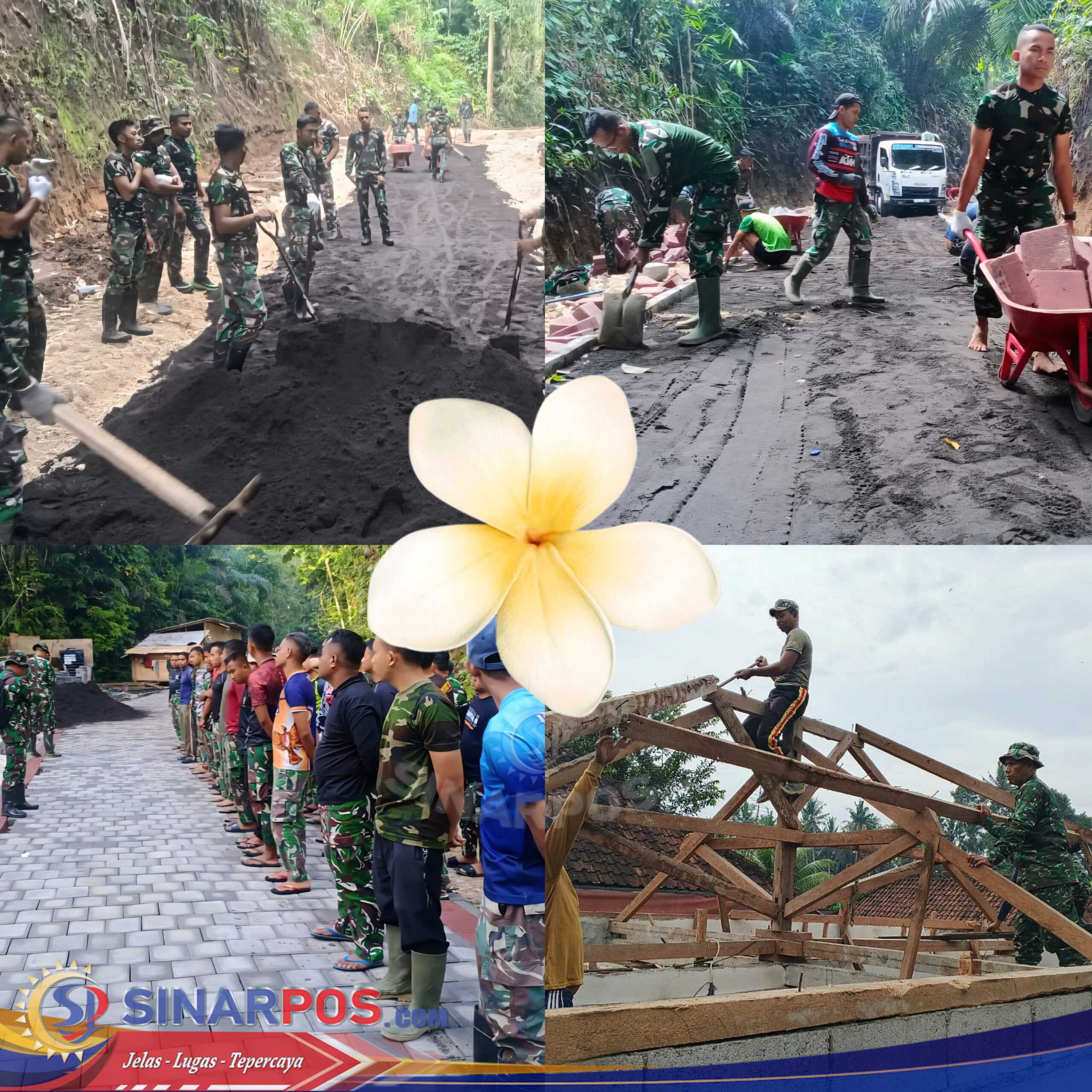 Satgas TMMD Ke-126 Kodim 1611/Badung Terus Genjot Pembukaan Infrastruktur Jalan di Desa Bongkasa Pertiwi
