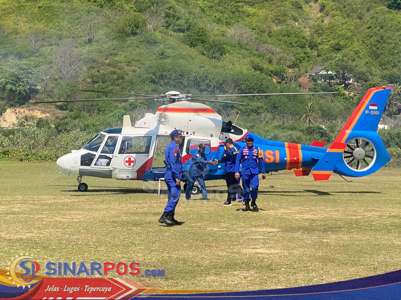 Ditpolairud Polda NTB Laksanakan Patroli Udara dan Pengecekan Helipad Jelang MotoGP 2025