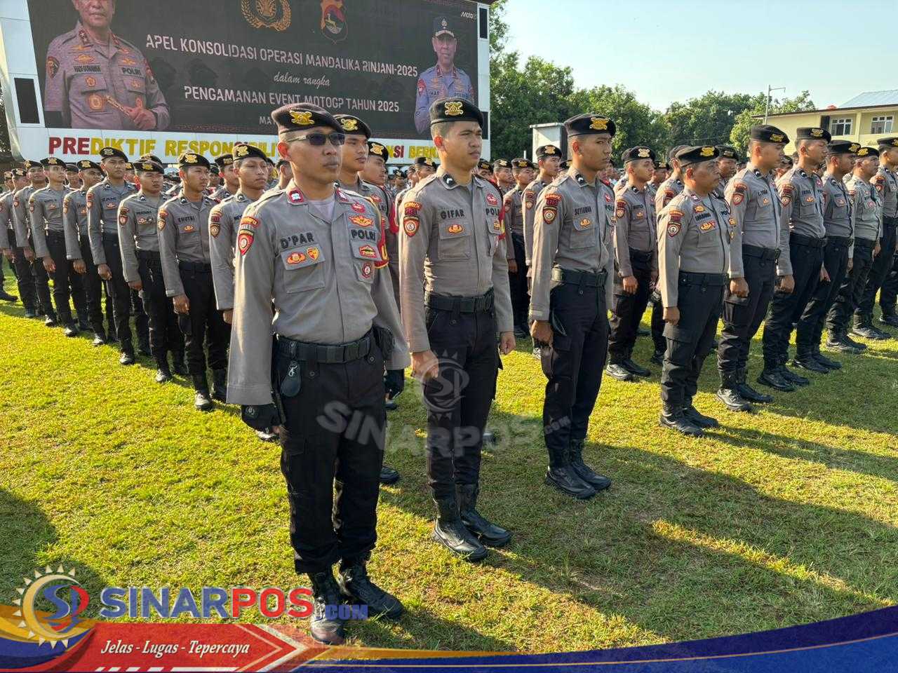 Sukses Amankan MotoGP 2025, Polda NTB Gelar Apel Konsolidasi Operasi Mandalika Rinjani 2025
