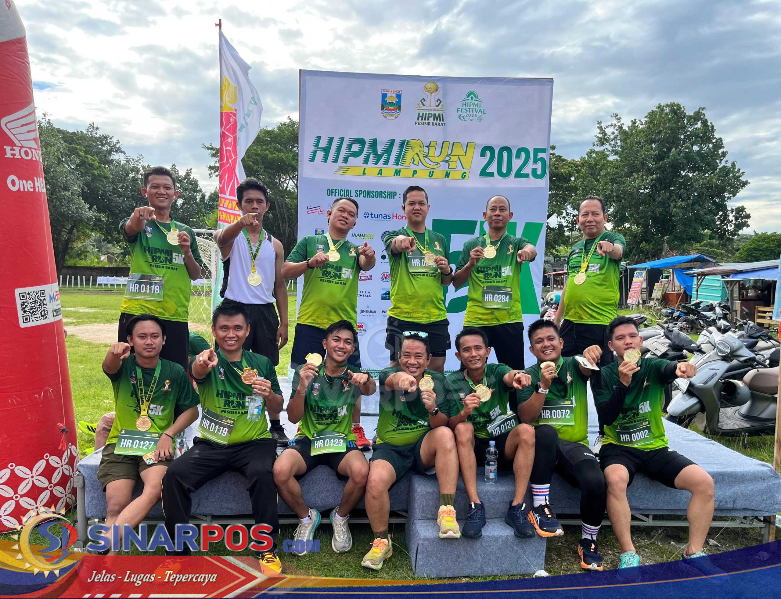 Waka Polres Pesisir Barat Turut Hadir Dukung Kelancaran Kegiatan HIPMI Festival