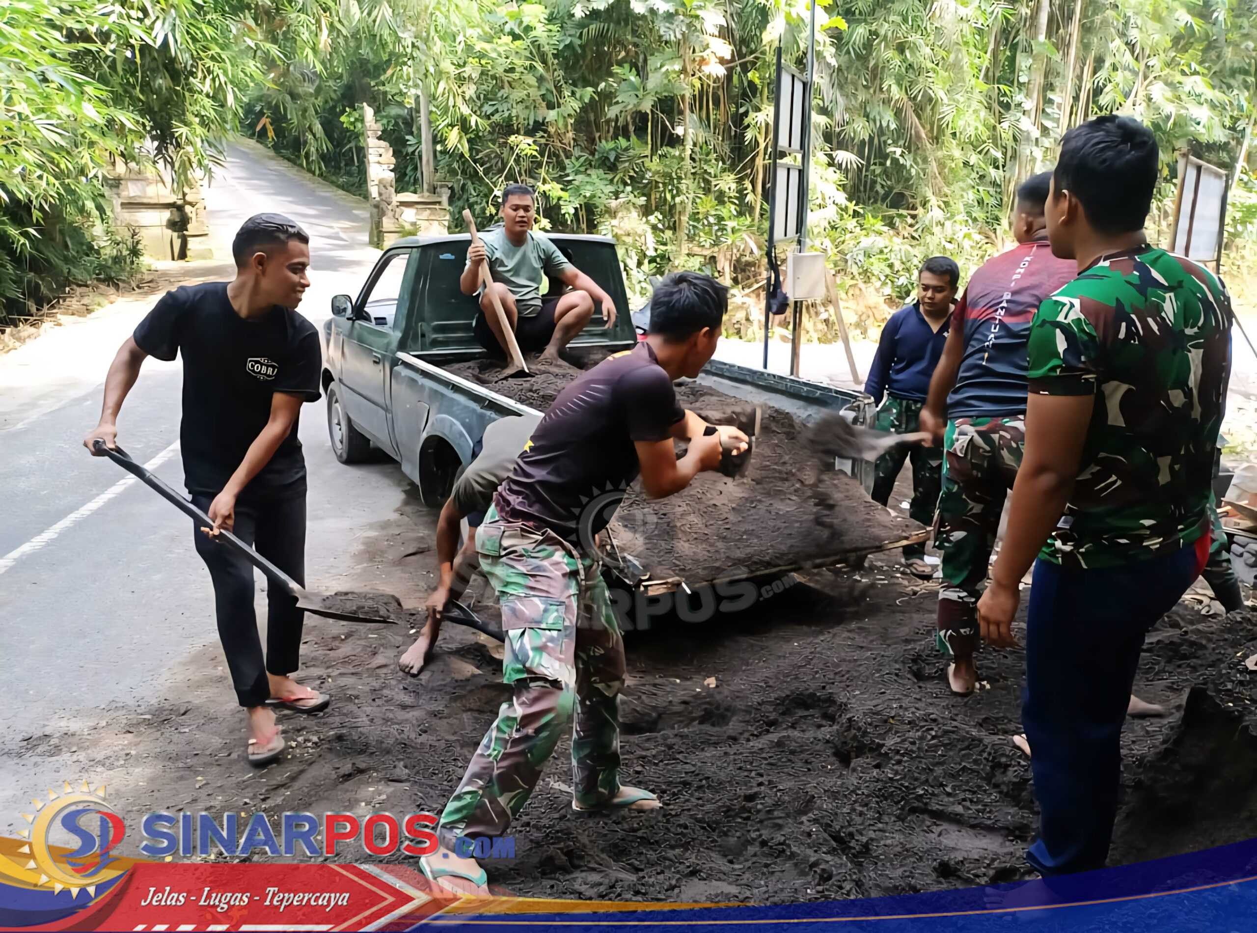 Hari Ke 18 TMMD Kodim 1611/Badung, Pembangunan Infrastruktur dan Fasilitas Masyarakat di Desa Bongkasa Pertiwi