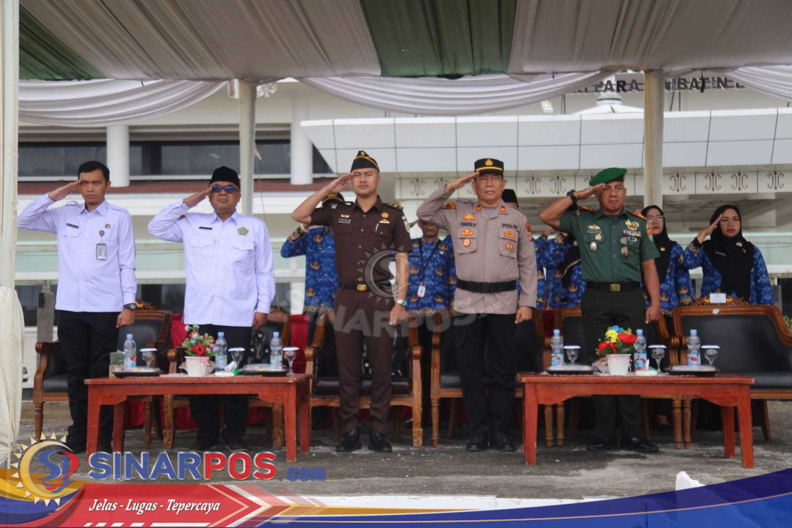 Polres Pesisir Barat Gelar Upacara Bersama Peringati Hari Sumpah Pemuda ke-97
