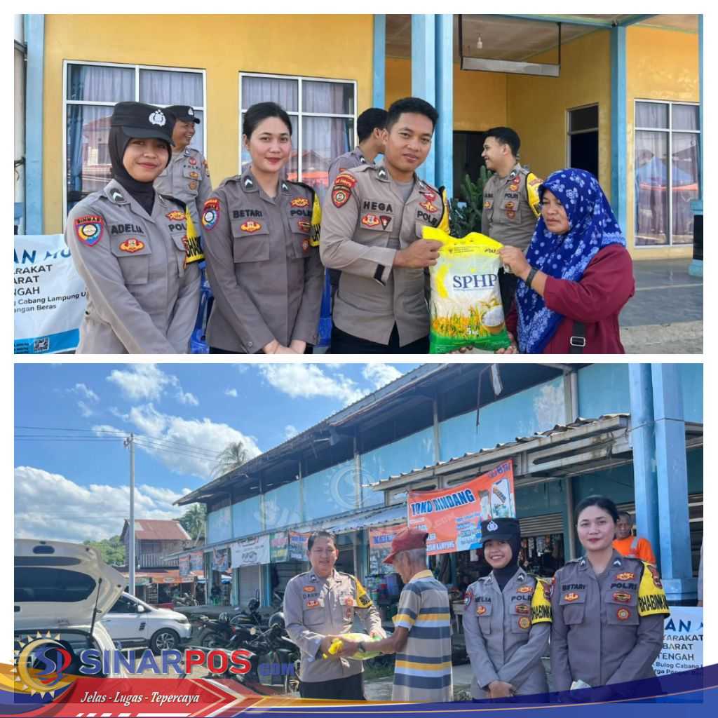 Polsek Pesisir Tengah Gelar Gerakan Pangan Murah, Dukung Progam Pemerintah Polsek Pesisir Tengah Gelar Gerakan Pangan Murah, Dukung Progam Pemerintah