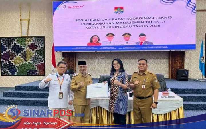 Wakil Wali Kota Lubuk Linggau Buka Sosialisasi dan Rakor Teknis Pembangunan Manajemen Talenta Tahun 2025