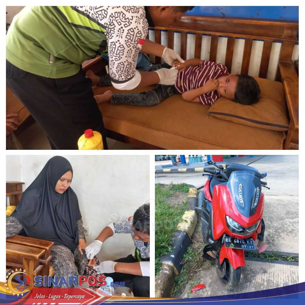 Aksi Cepat Tanggap Sie Dokkes Polres Tuba Selamatkan Korban Laka Lantas di Cakat Raya