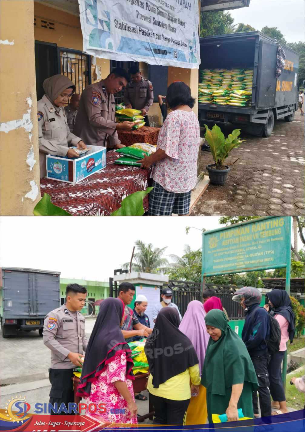 Jumat Berkah Polda Sumut: Polri Turun Langsung Bantu Masyarakat Lewat Gerakan Pangan Murah