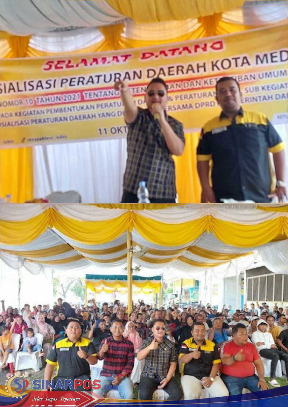 Sosialisasi Perda X 2025, Ketua Komisi I DPRD Medan Reza Pahlevi Ajak Warga Ciptakan Keamanan di Lingkungan Agar Tetap Kondusif dengan Terbentuknya Poskamling