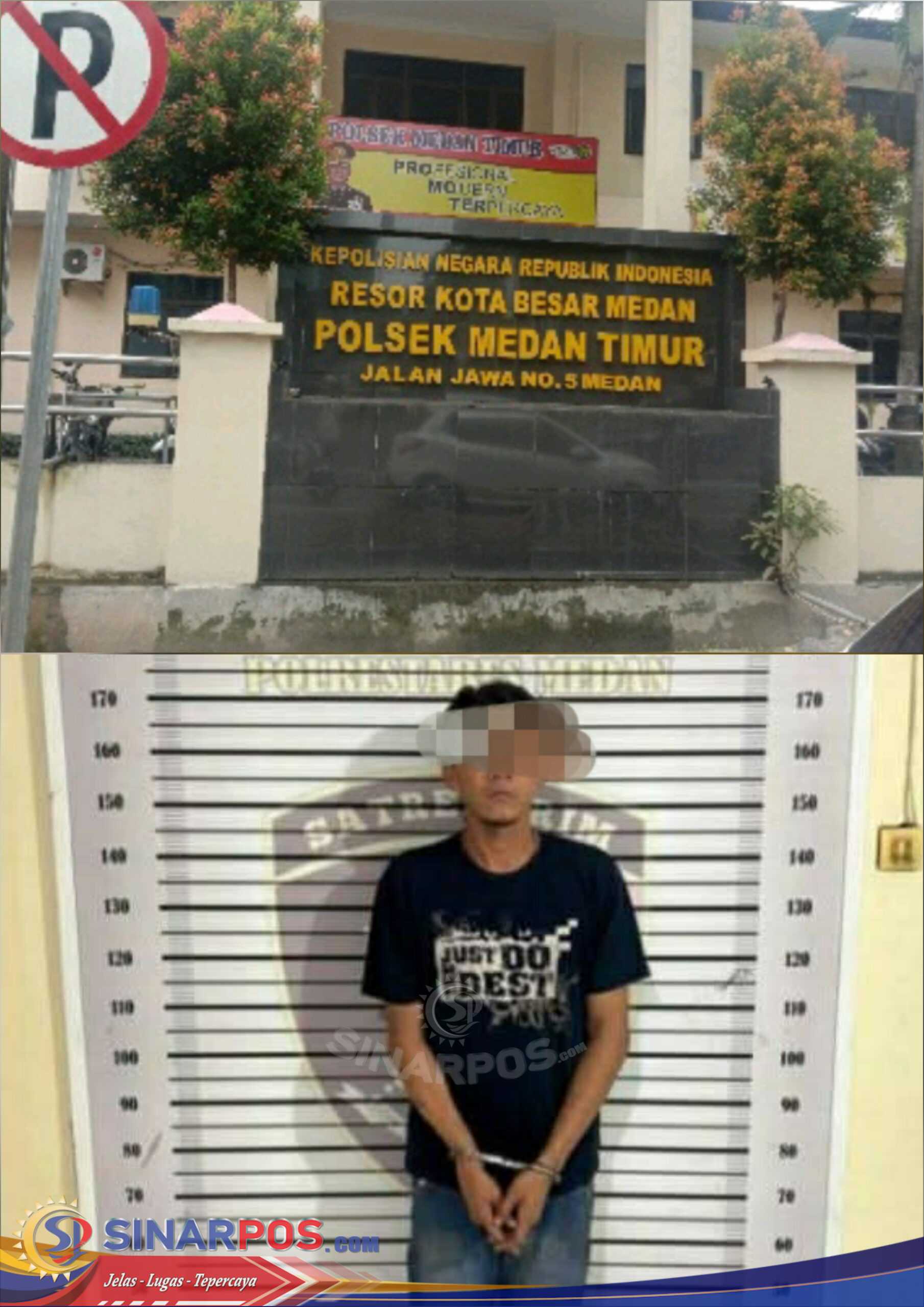 Polsek Medan Timur Berhasil Tangkap Preman Kampung Curi HP Modus Minta Rokok