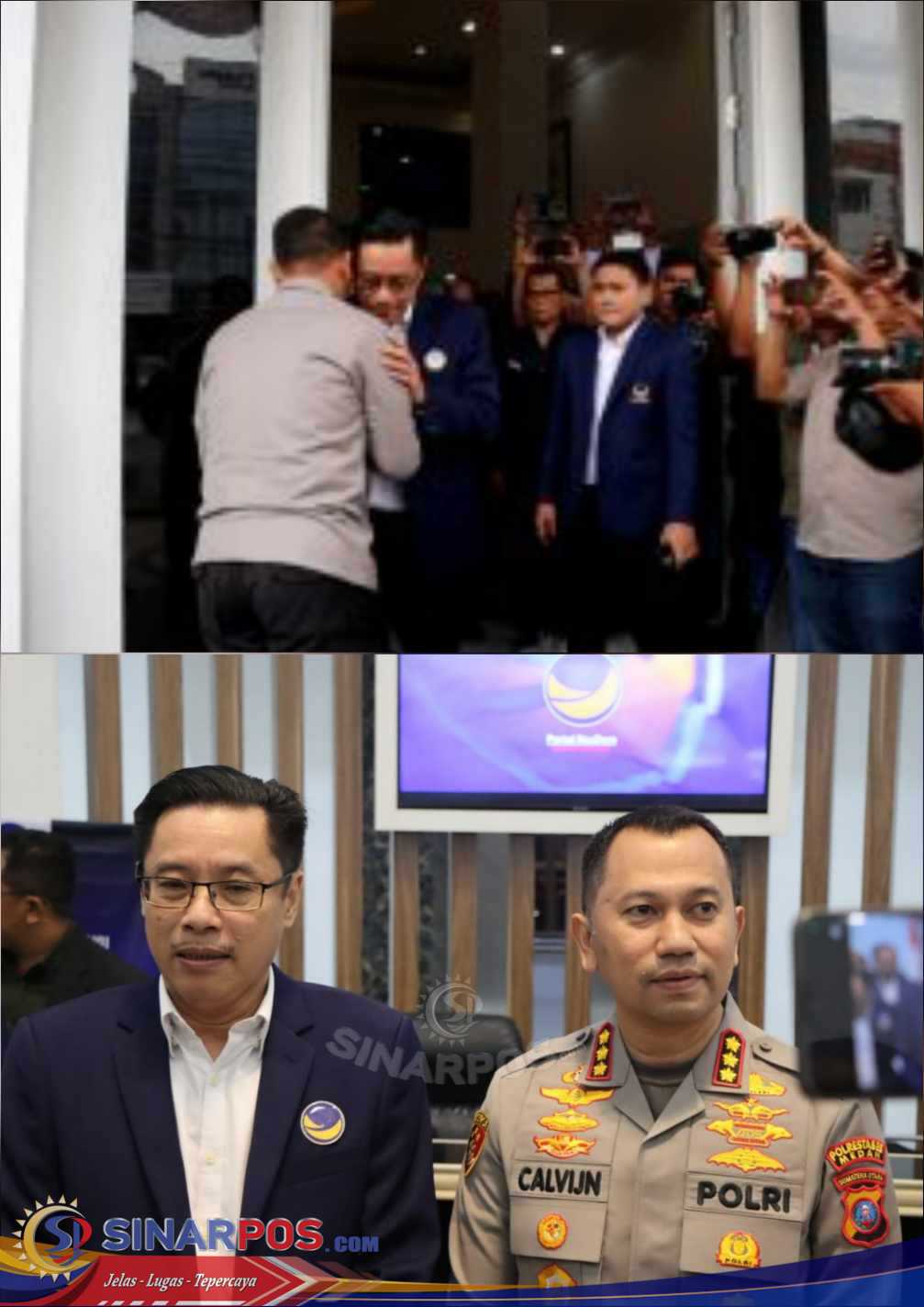 Kapolrestabes Medan Sambangi Kantor DPW Nasdem Sumut: Sinergi Membangun Kota Medan yang Aman dan Harmonis Kapolrestabes Medan Sambangi Kantor DPW Nasdem Sumut: Sinergi Membangun Kota Medan yang Aman dan Harmonis