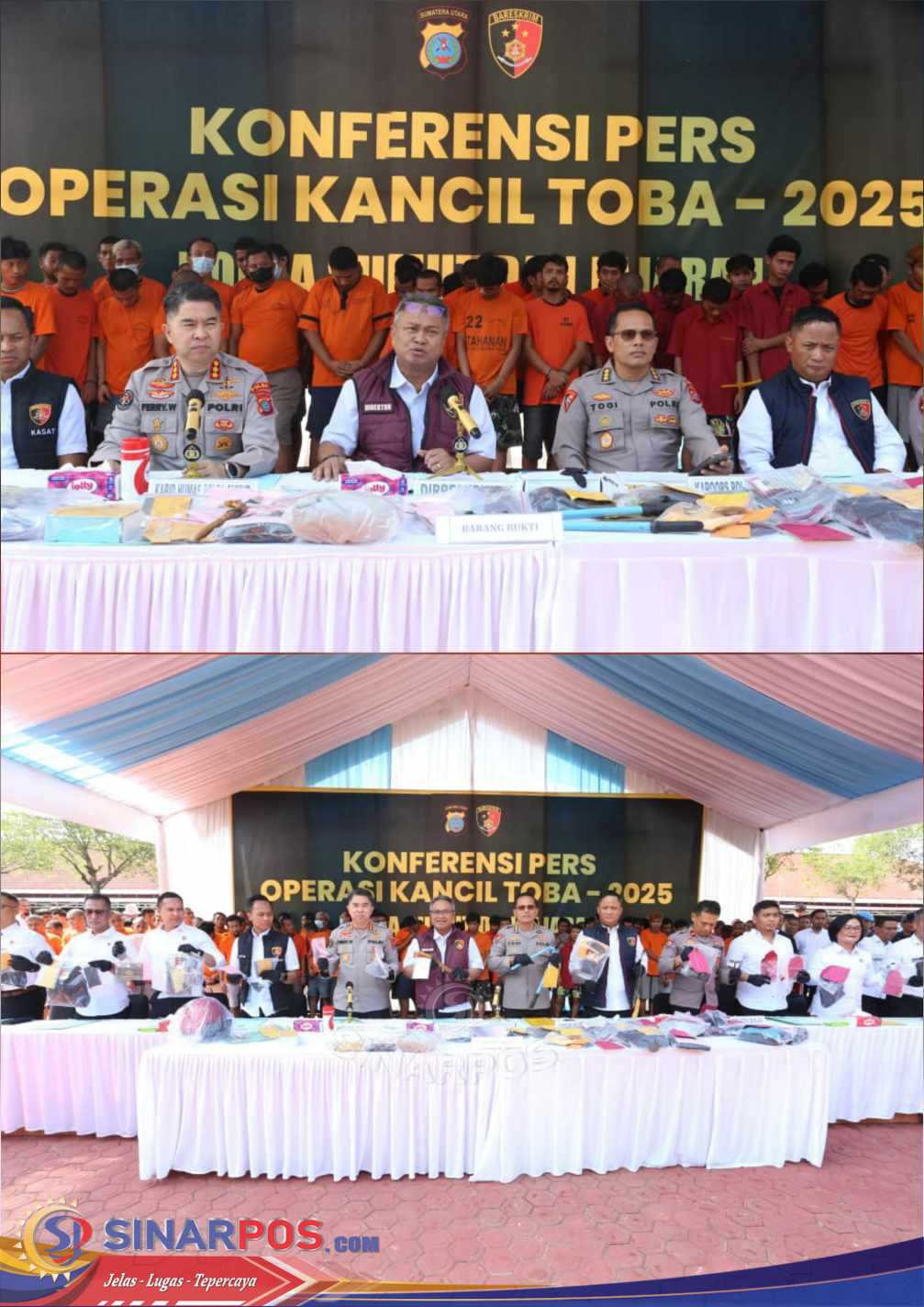 Operasi Kancil Toba 2025, Polda Sumut Tunjukkan Komitmen Berantas Curanmor dan Kejahatan Jalanan