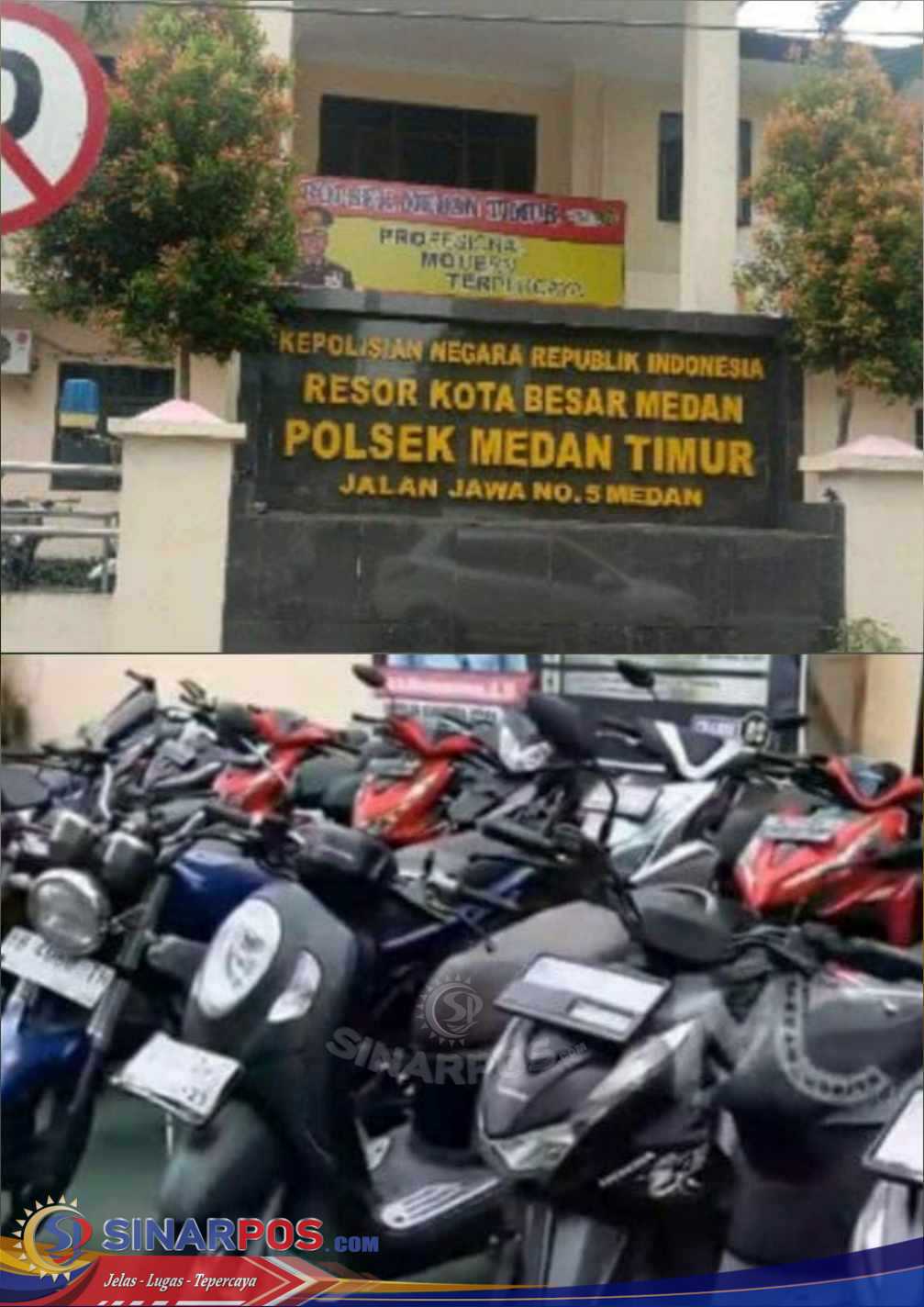 Unit Reskrim Polsek Medan Timur Amankan 41 Unit Sepeda Motor Tanpa Dokumen, Fajri: Warga yang Merasa Kehilangan Silahkan Datang dan Bawa BPKB-nya