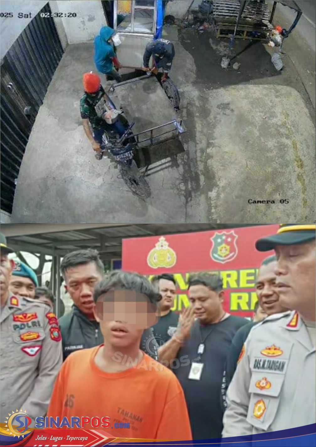 Mantap!! Polsek Medan Tembung Berhasil Ringkus 1 Pelaku Komplotan Becak Hantu Curi Stelling Burger, 2 Buron