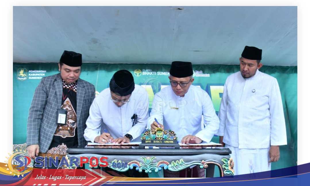 BPRS Bhakti Sumekar Sumenep Tanda Tangani MoU Kerja Sama dengan Bank Muamalat